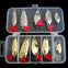 10Pcs/Lot Gold/Silver Metal Spoon Set